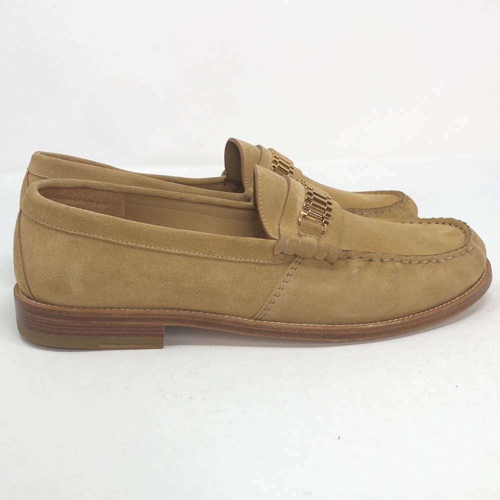 Rhude Tan Suede Penny Loafers With Dustbag - Size 11 - Picture 12 of 16